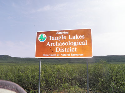 Tangle Lakes Sign