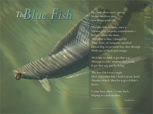 The Blue Fish Poem